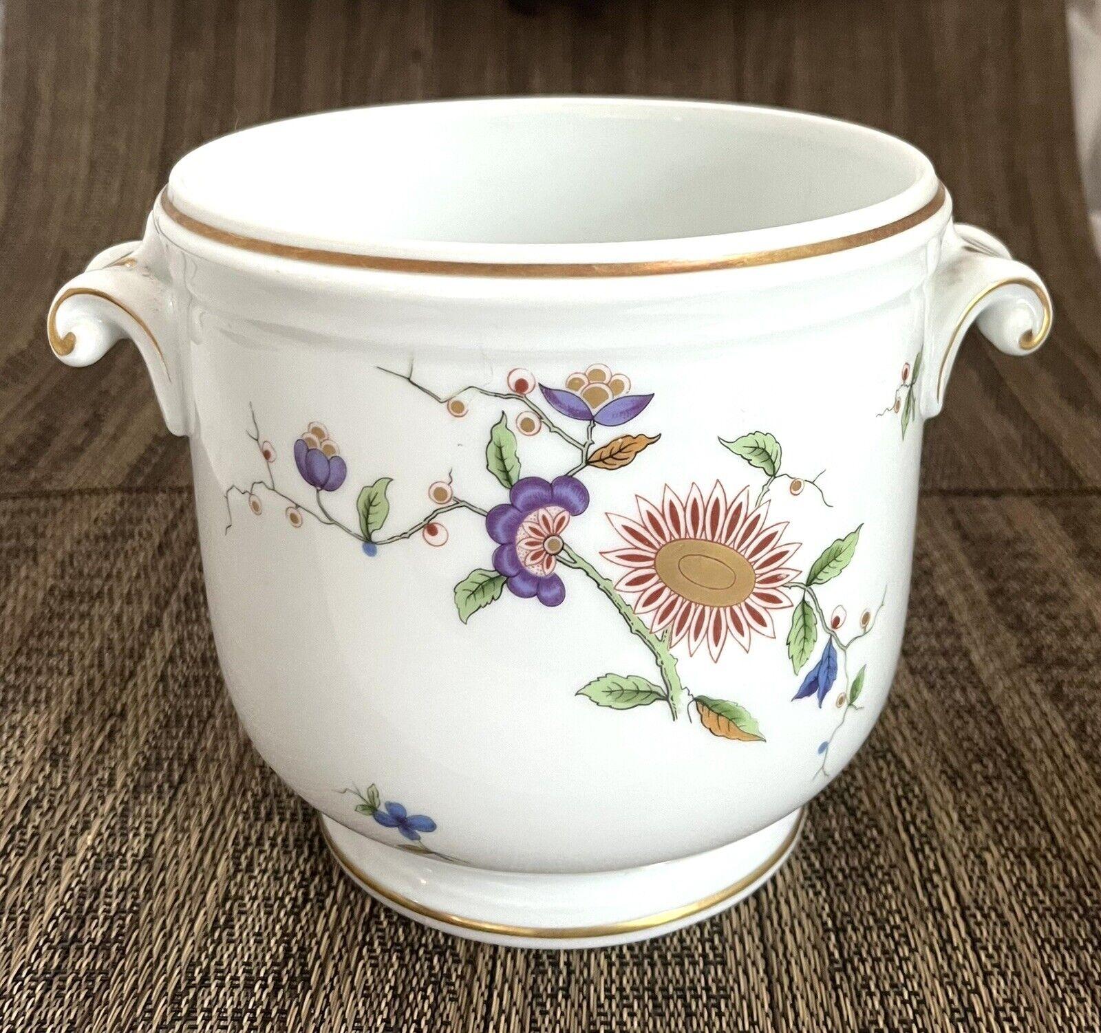 [SOLD] Richard Ginori Italian Jardiniere Oriente Floral Cache Pot ...