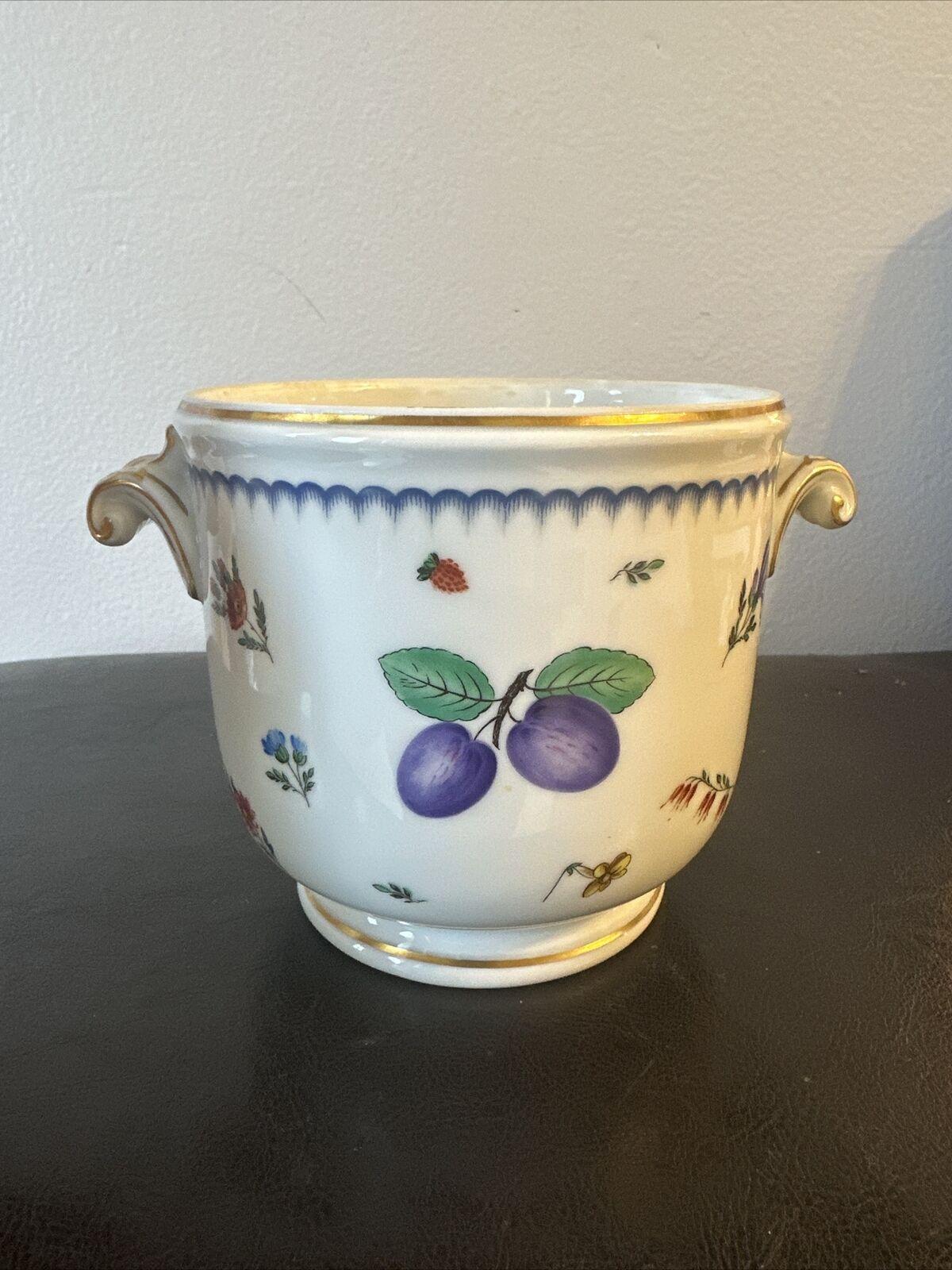 Richard Ginori Fruits and Flowers Italian Cache Pot » Tookey Buxton